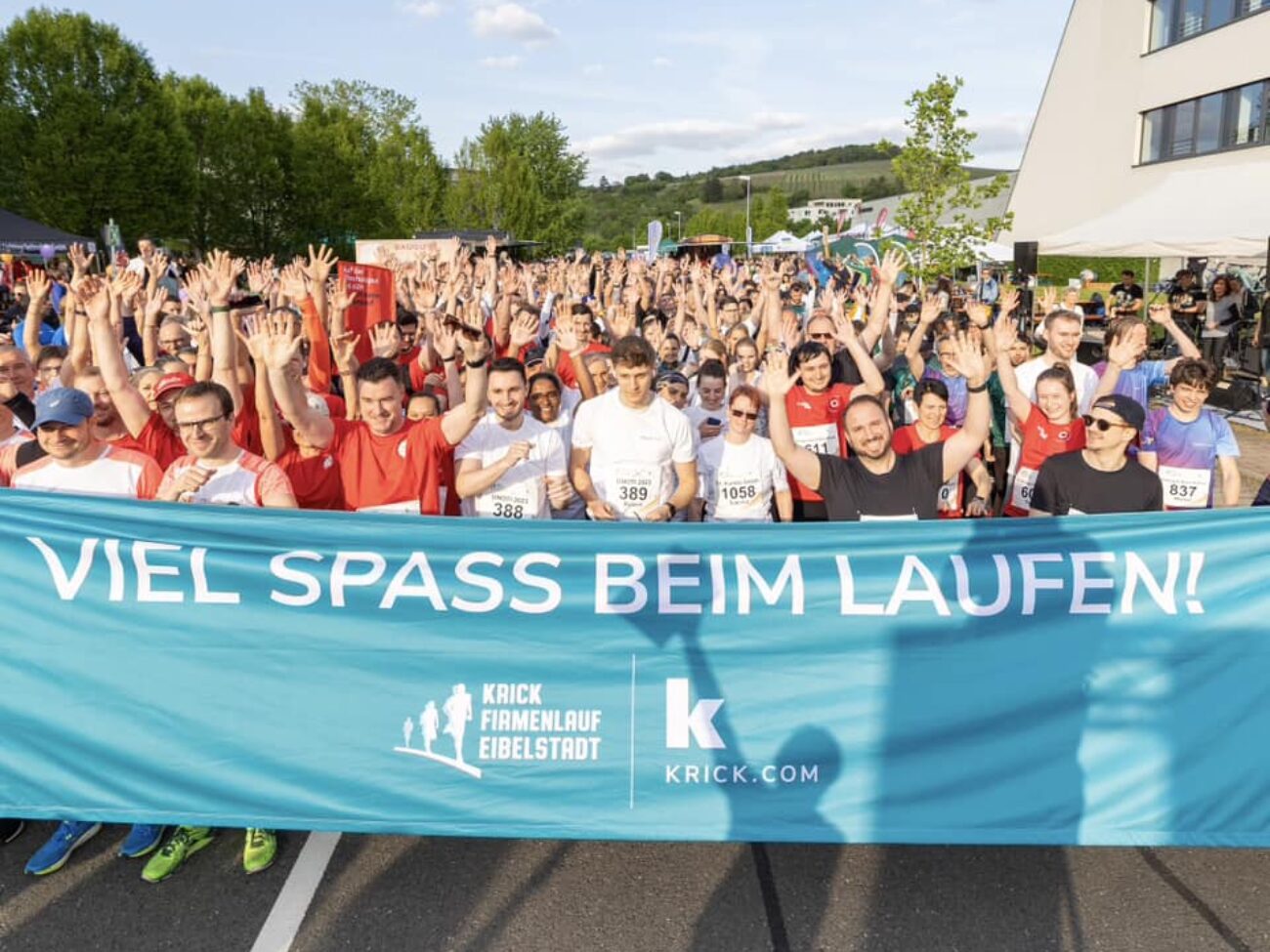 Der 10. Krick Firmenlauf in Eibelstadt