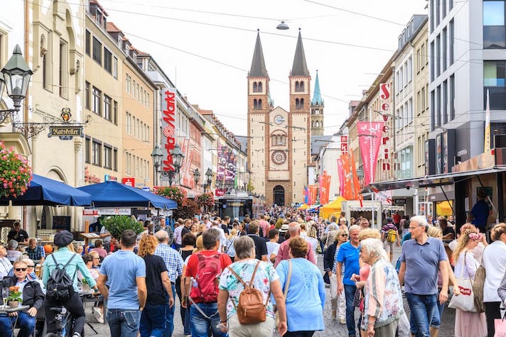 Stadtfest Würzburg Domplatz